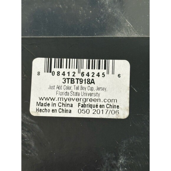 FSU Noles 20 oz Personalizable  Ceramic Travel Coffee Mug W/Team Color Markers - Picture 6 of 10